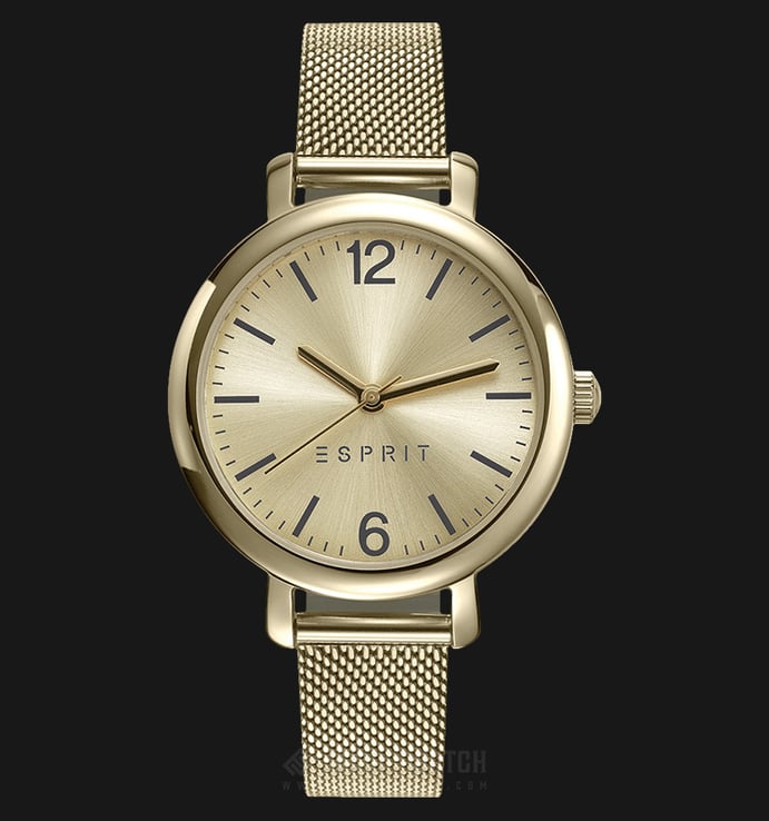 ESPRIT ES906722002 Ladies Gold Dial Gold-tone Stainless Steel Watch