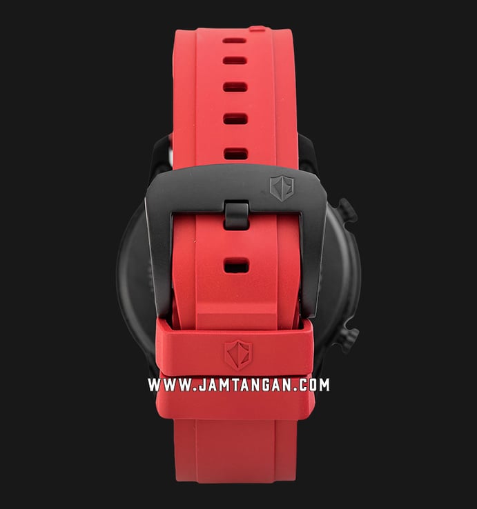 Expedition Sport ESW 001 MF RIPRE Smartwatch Men Black Digital Dial Red Rubber Strap