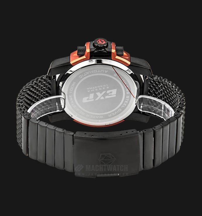 Expedition E 302 MA BIPBAOR Men Sport Automatic Black Dial Stainless Steel