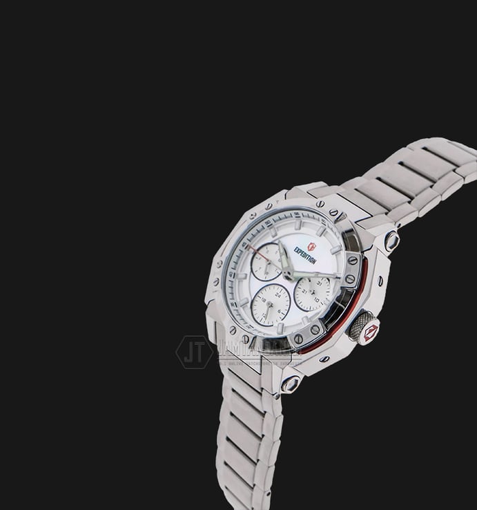 Expedition E 6385 BF BSSSL Ladies Mother Of Pearl Dial Stainless Steel