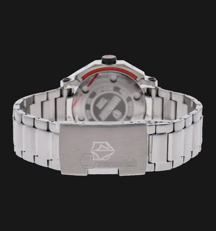 Expedition E 6385 BF BTBSL Ladies White Dial Stainless Steel