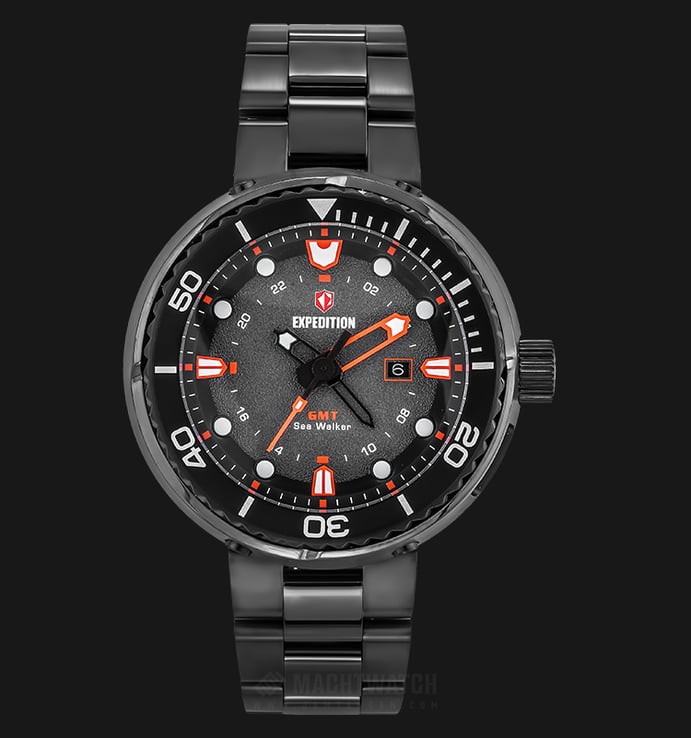 Expedition E 6727 MD REPBA Man Black Dial Black Stainless Steel