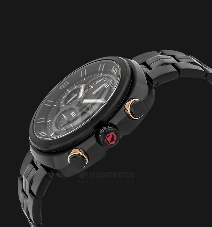 Expedition E 6746 MC BIPBARG Chronograph Men Black Dial Black Stainless Steel