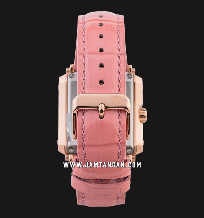 Expedition E 6757 BFLRGPN Ladies Pink Dial Pink Blush Leather Strap