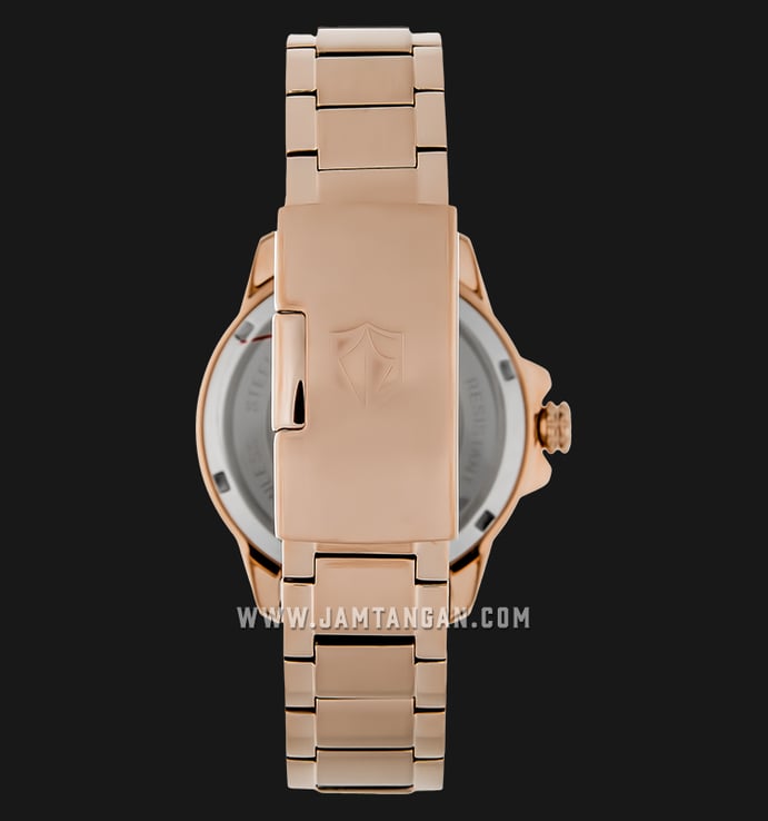 Expedition E 6760 BF BRGSL Ladies Mother of Pearl Dial Rose Gold Stainless Steel