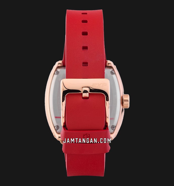 Expedition Ladies E 6782 BF RRGRE Red Dial Red Rubber Strap