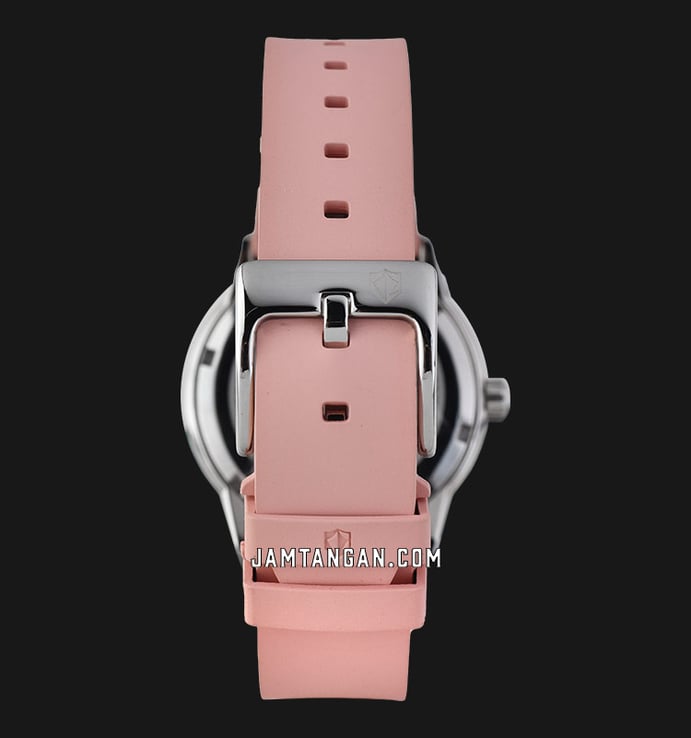 Expedition Sport E 6818 BF RSSPN Ladies Pink Dial Pink Rubber Strap