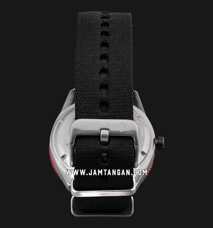Expedition Automatic E 6819 MA NTBBARE Water Resistant 200M Men Black Dial Nylon Strap