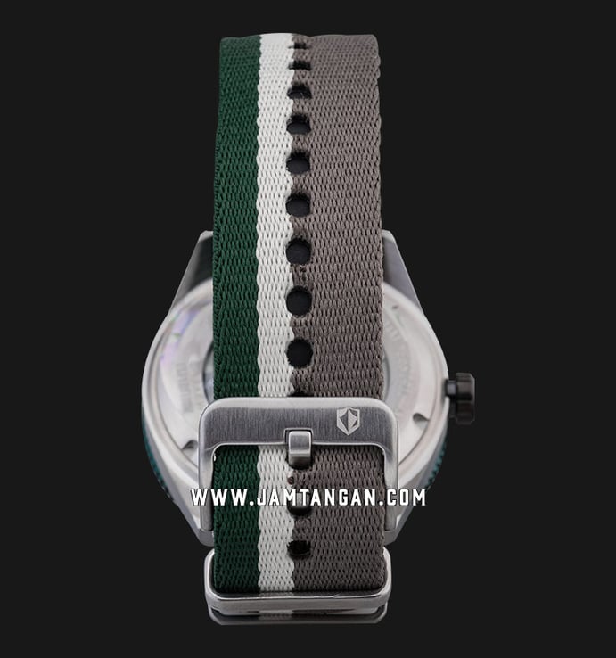 Expedition Automatic E 6819 MA NTBGN Water Resistant 200M Men Green Dial Nylon Strap