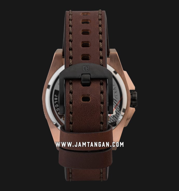 Expedition Modern Classic E 6823 MF LBRBA Men Black Dial Brown Leather Strap