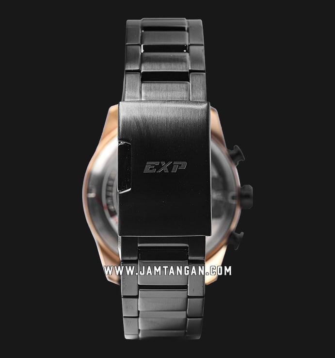 Expedition Modern Classic E 6828 MF BBRBA Black Dial Black Stainless Steel Strap