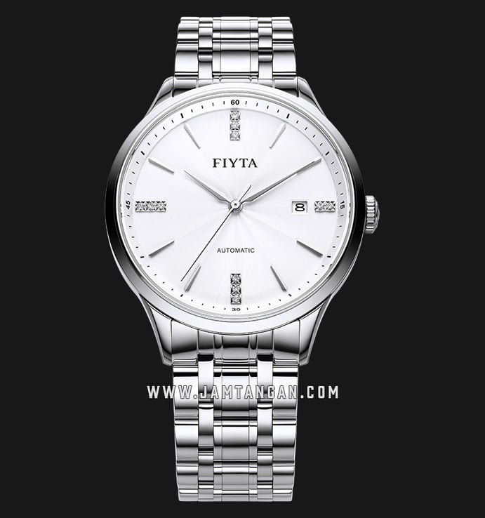 FIYTA Tempting Collection GA520003.WWW Automatic Man White Dial Stainless Steel