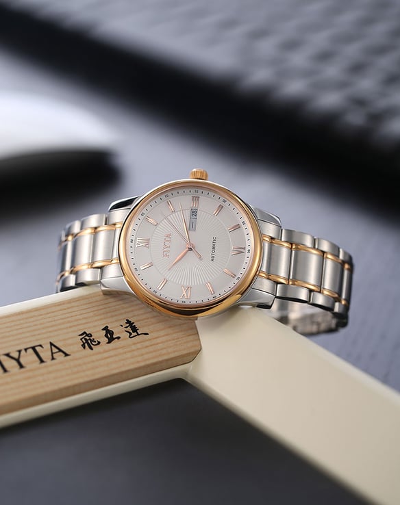 FIYTA Classic GA8312.MWM Automatic Double Calendar Male Watch