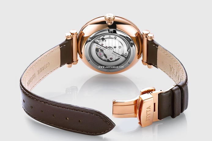 FIYTA Classic GA850001.PSR IN Automatic Man Brown Dial Brown Leather Strap