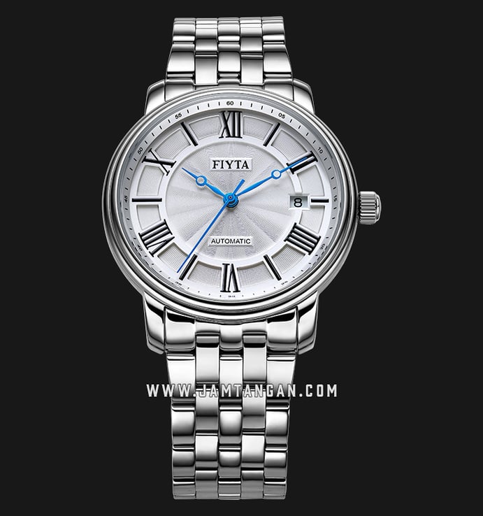 FIYTA Classic GA8518.WWW Automatic Men White Dial Stainless Steel Strap