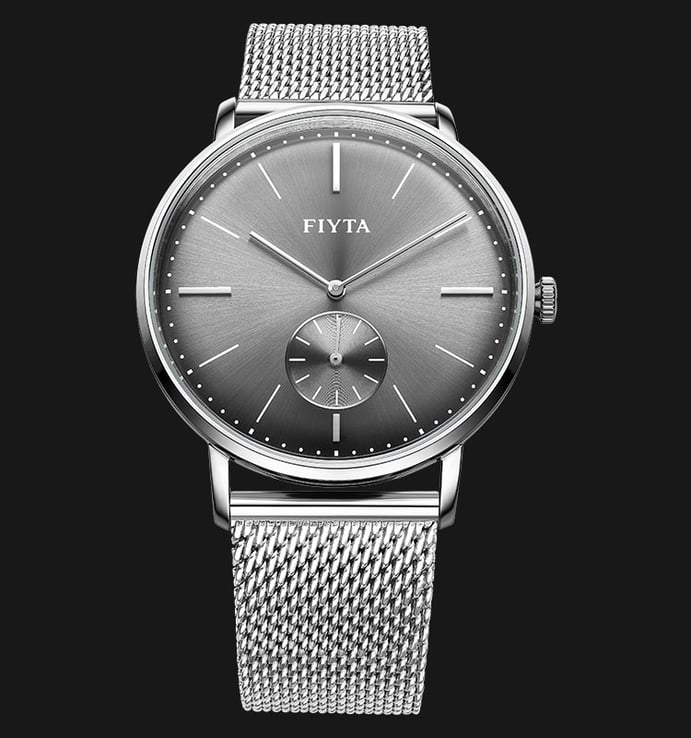 FIYTA Classic WG800003.WHW Fashion Men Stainless Steel Watch