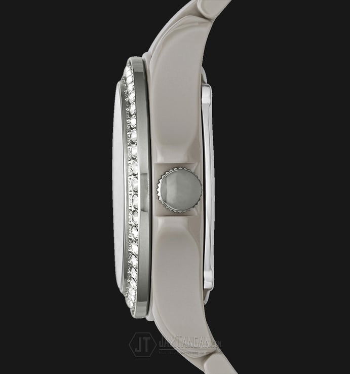 Fossil CE1062 Riley Stone Grey Ceramic Bracelet Watch