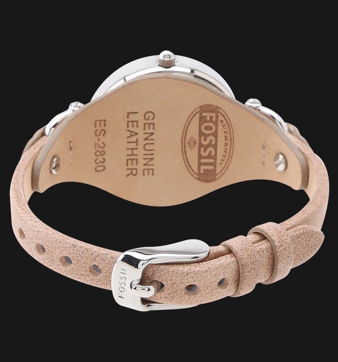 Fossil Georgia ES2830 Taupe Dial Taupe Leather Strap