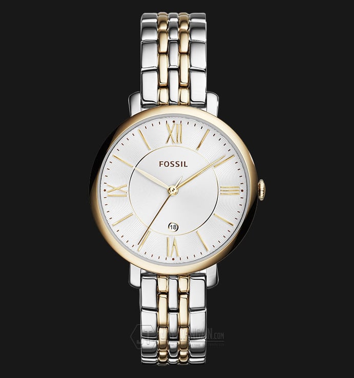 Fossil ES3739 Jacqueline Two Tone Stainless Steel Watch