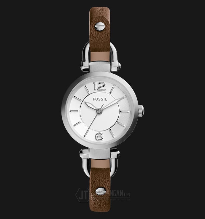 Fossil ES3861 Georgia Brown Leather Watch