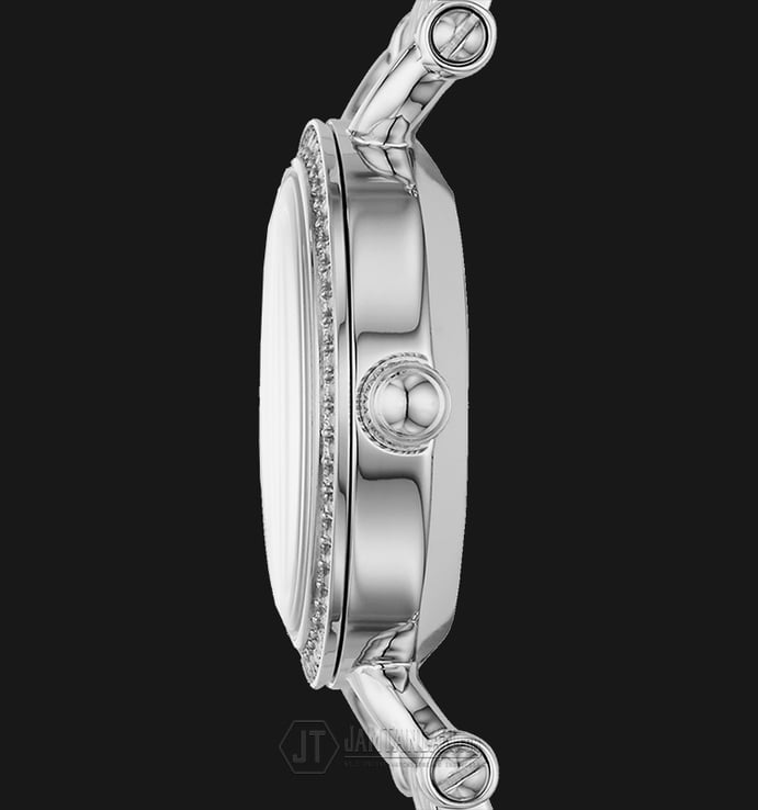 Fossil ES3893 Georgia Silver Dial Stainless Steel Bracelet
