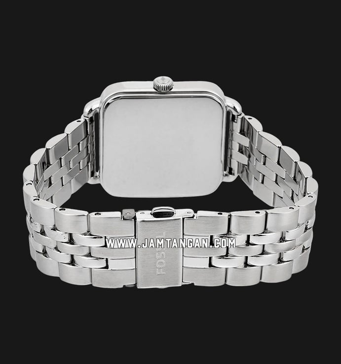 Fossil ES4268 Micah Ladies White Mother of Pearl Dial Stainless Steel Strap