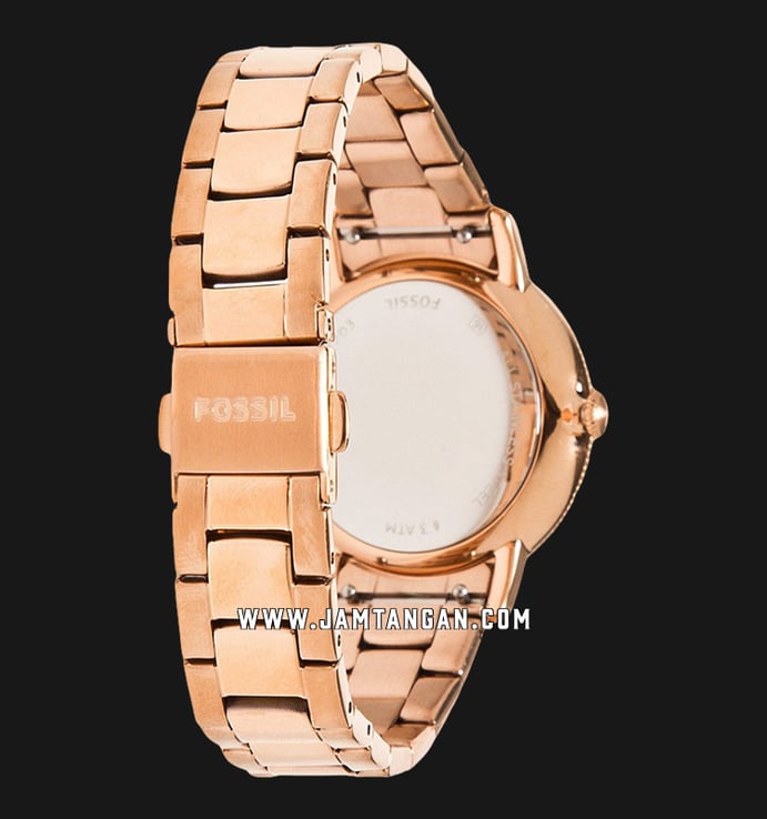 Fossil ES4288 Ladies Neely Rose Gold Dial Rose Gold Stainless Steel Strap