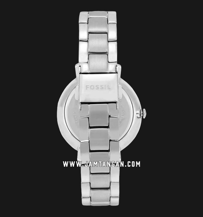 Fossil ES4437 Jacqueline Silver Dial Stainless Steel Strap