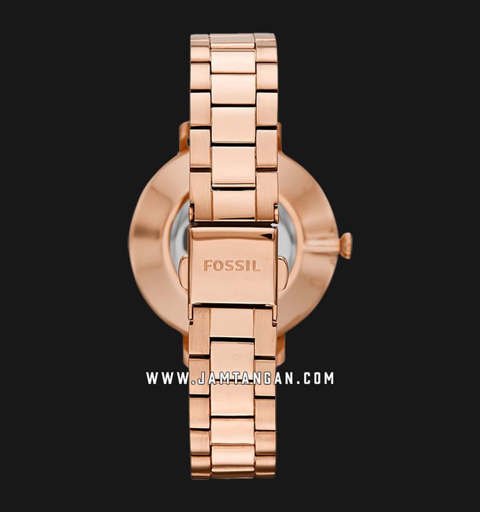 Fossil Kalya ES4571 Rose Gold Dial Rose Gold Stainless Steel Strap