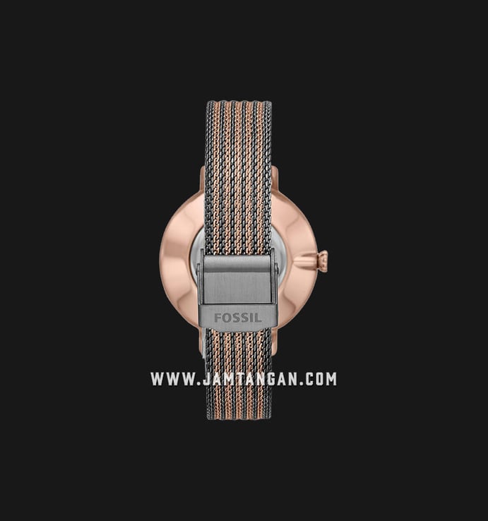 Fossil Kalya ES4702 Black Dial Dual Tone Stainless Steel Strap
