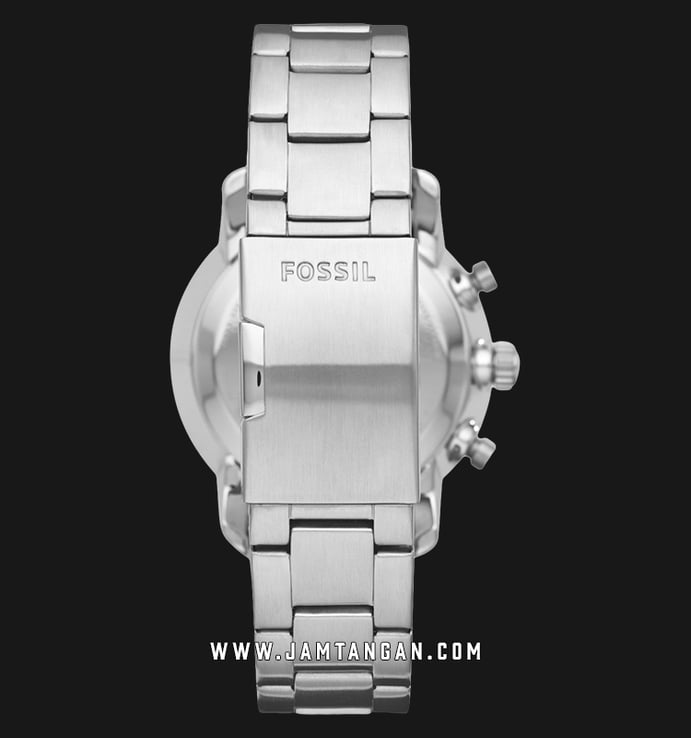 Fossil Q FTW1173 Grant Hybrid Smartwatch Blue Dial Stainless Steel Strap