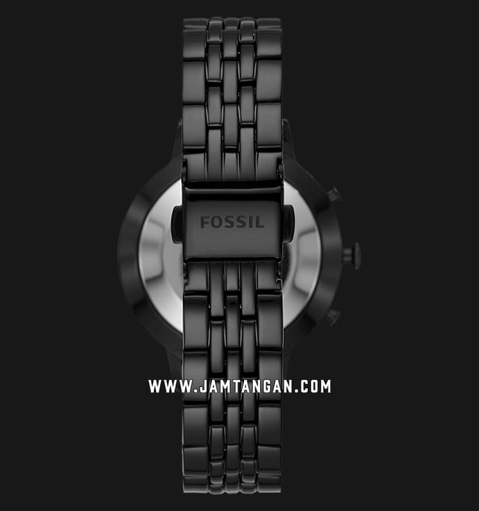 Fossil Jacqueline Hybrid Smartwatch FTW5037 Ladies Black Dial Black Stainless Steel Strap