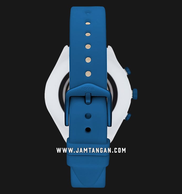 Fossil Sport Smartwatch FTW6051 Digital Dial Blue Rubber Strap