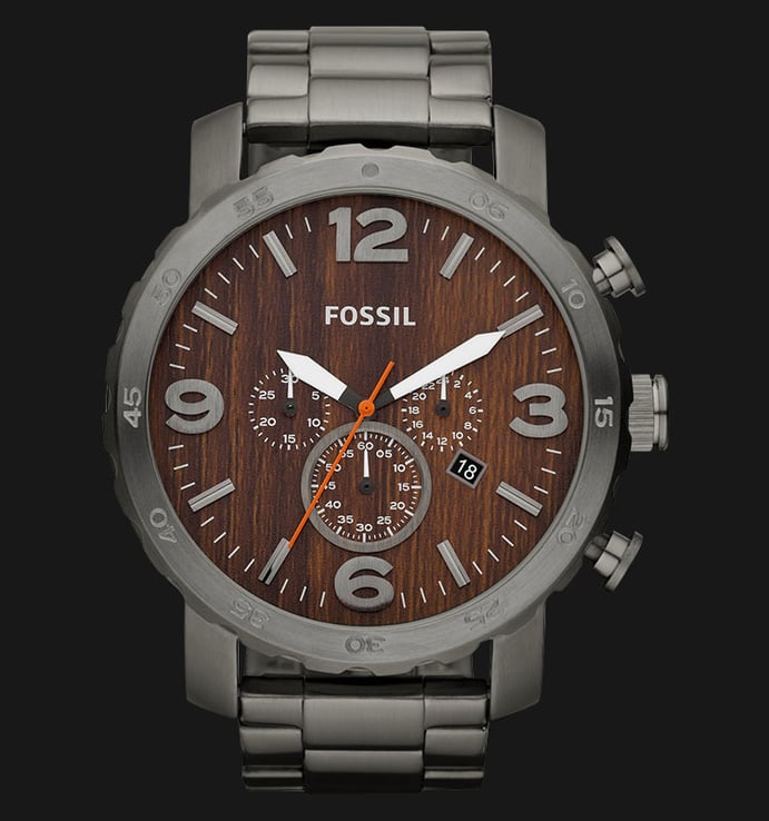 Fossil JR1355 Nate Chronograph Stainless Steel