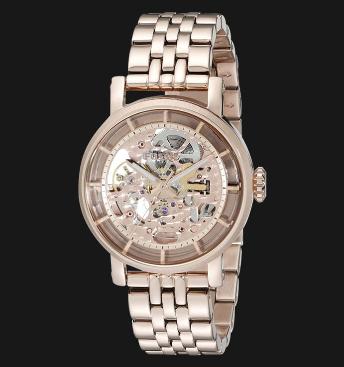 Fossil ME3065 Original Boyfriend Automatic Rose Tone Stainless Steel