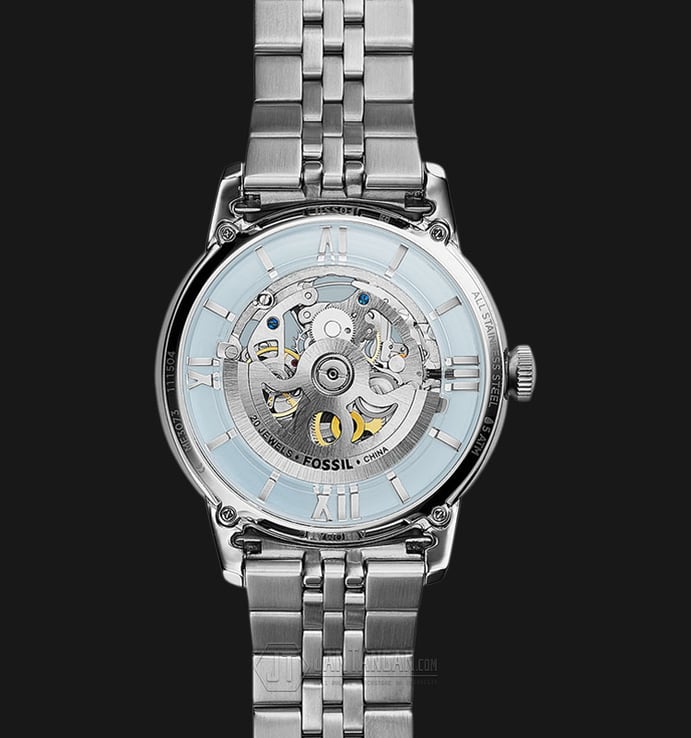 Fossil ME3073 Townsman Skeleton Dial Stainless Steel Bracelet Watch