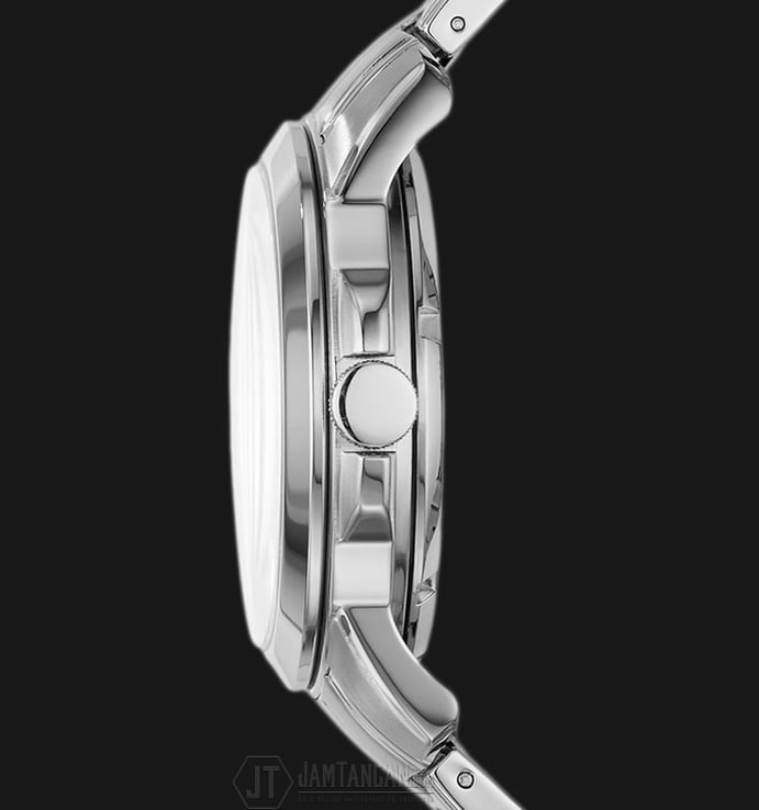 Fossil ME3103 Grant Black Skeleton Dial Stainless Steel Bracelet Watch