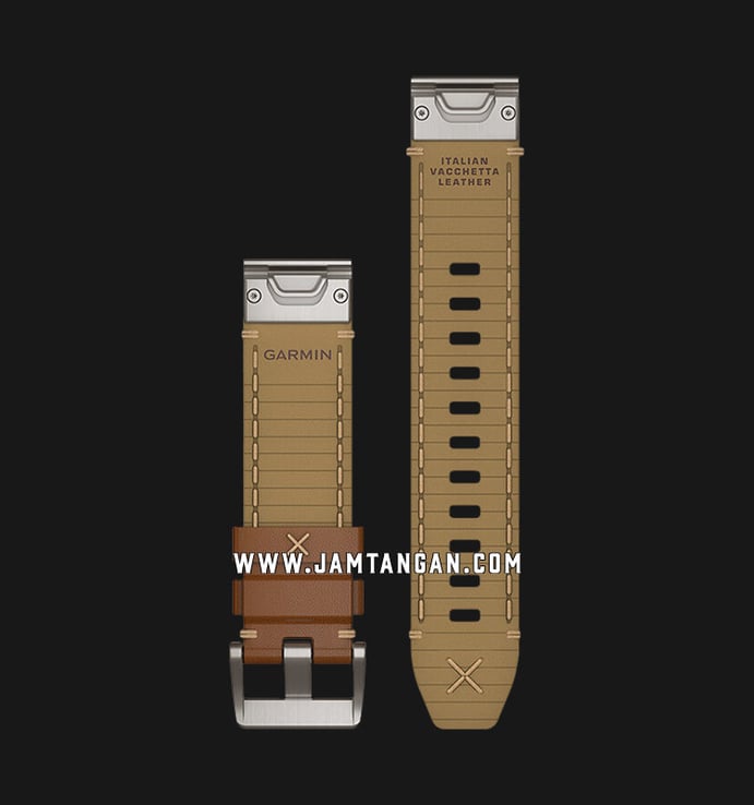 Strap Garmin QuickFit 22mm 010-12738-14 Italian Vegetable Tanned Leather