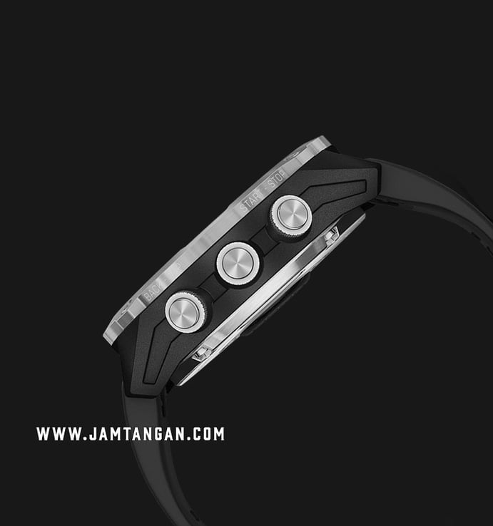 Garmin Descent Mk2 010-02132-70 Smartwatch Stainless Steel Black Rubber Strap