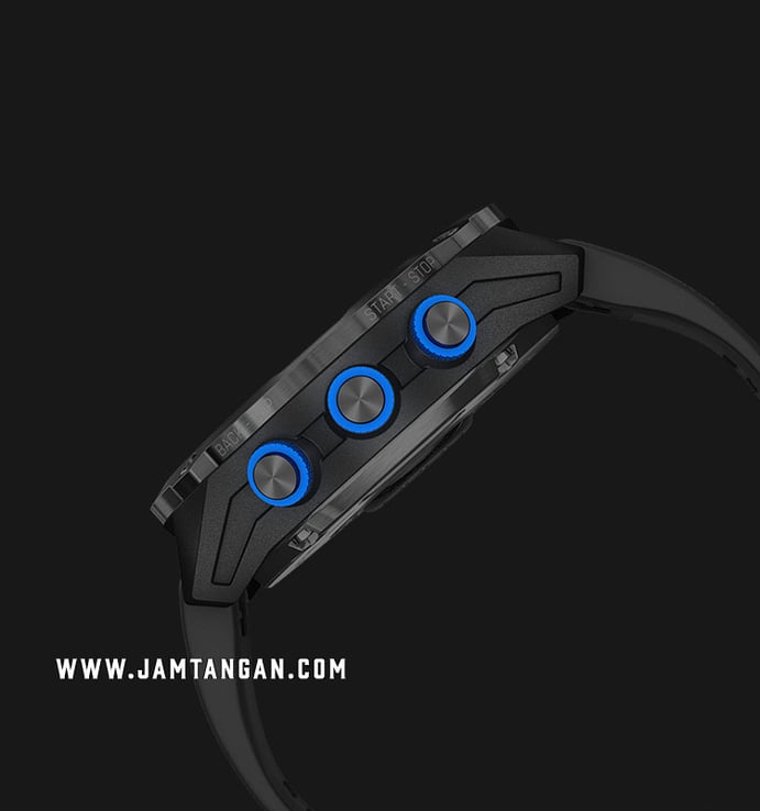 Garmin Descent Mk2i 010-02132-71 Smartwatch Titanium Carbon DLC Digital Black Silicone Strap
