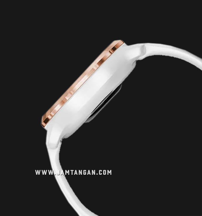 Garmin Venu 2S 010-02429-73 Smartwatch Digital Dial White Rubber Strap