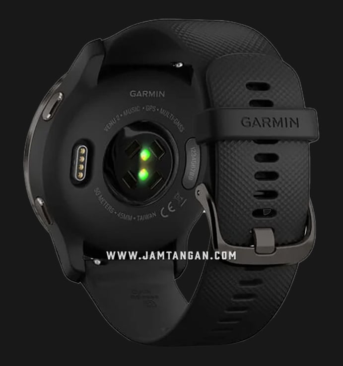 Garmin Venu 2 010-02430-71 Smartwatch Digital Dial Black Rubber Strap
