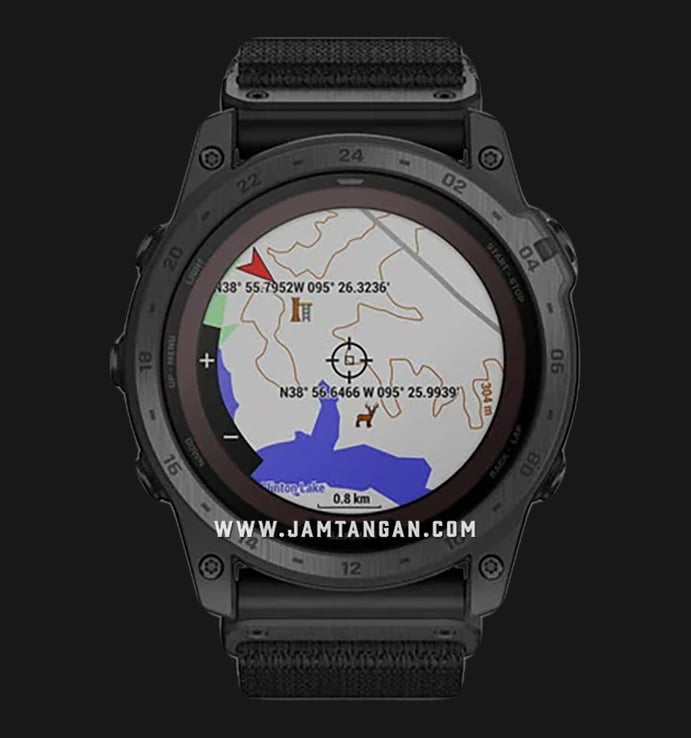 Garmin Tactix 7 010-02704-33 Smartwatch Solar Pro Edition Digital Dial Black Nylon Strap