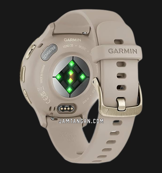 Garmin Venu 3S 010-02785-52 Smartwatch Digital Dial French Gray Silicone Band