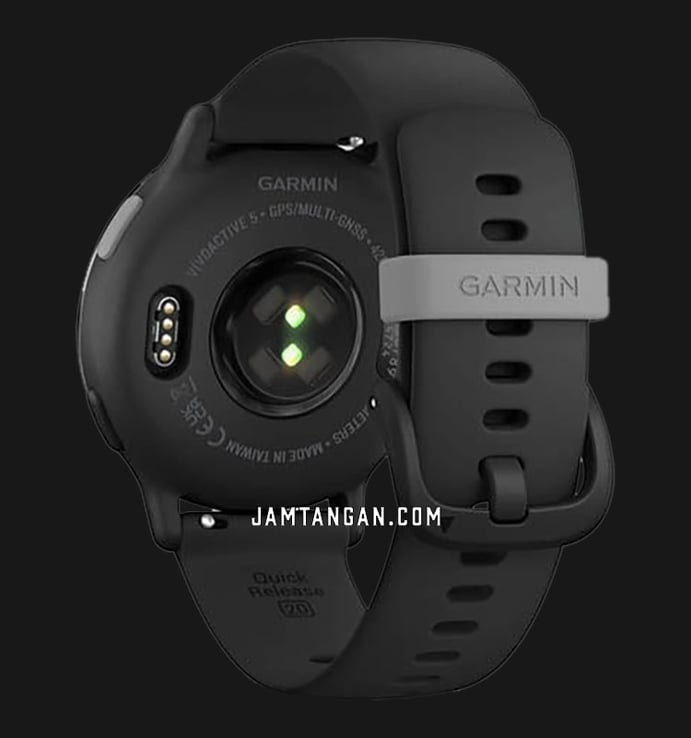 Garmin Vivoactive 5 010-02862-50 Smartwatch Slate Alumunium Bezel Black Silicone Band