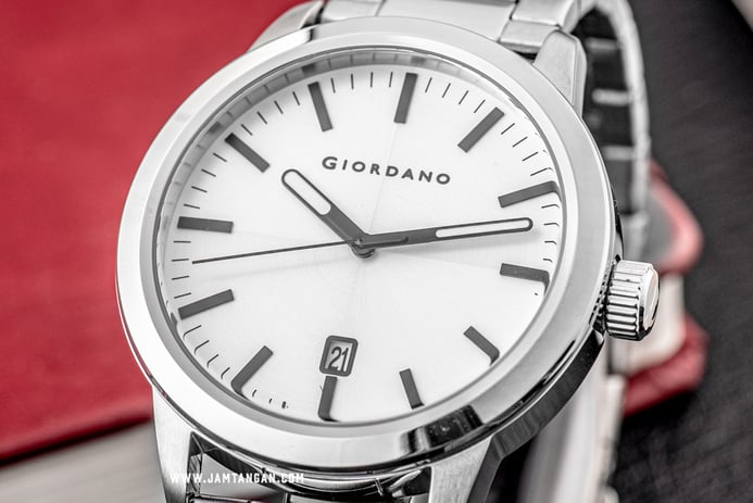 Giordano GD-1116-22 Silver Dial Stainless Steel Strap