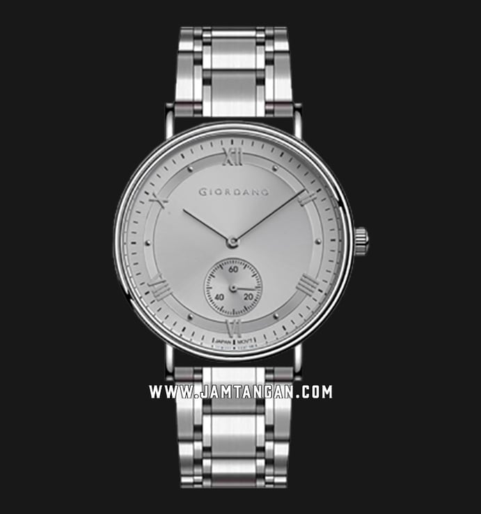 Giordano Eleganza GD-1154-11 Men Silver Dial Stainless Steel Strap