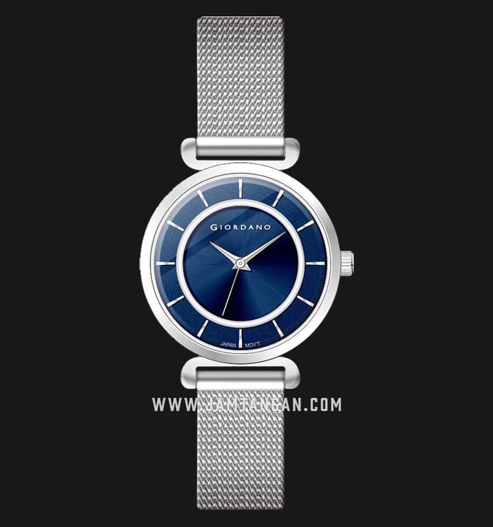 Giordano GD-2119-44 Blue Dial Stainless Steel Strap