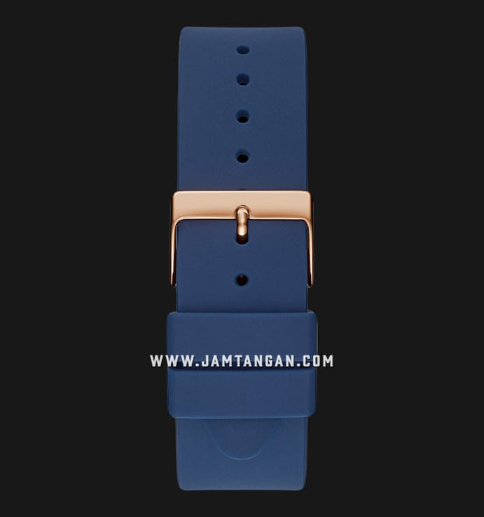 Guess Rally GW0266G3 Blue Dial Blue Silicone Strap