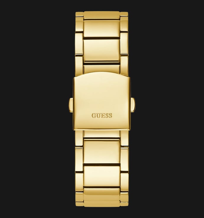 Guess Big Reveal GW0323G2 Gold Sunray Dial Gold Stainless Steel Strap